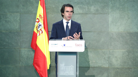 El expresidente del Gobierno José María Aznar./EUROPA PRESS