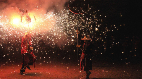 Ball del verro, ball de figures i carretillada de la Festa Major de Cardedeu