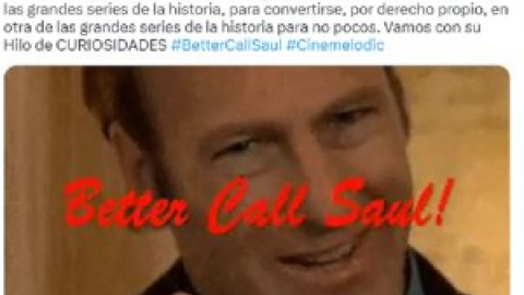 El aclamado hilo en Twitter que desvela decenas de curiosidades de 'Better Call Saul'