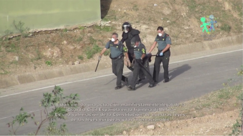 Actuación ilegal de la Guardia Civil en la Frontera de Melilla / PRODEIN