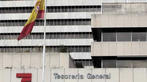 La sede de la Tesorería General de la Seguridad Social en Madrid. E.P.