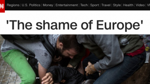 The shame of Europe./CNN