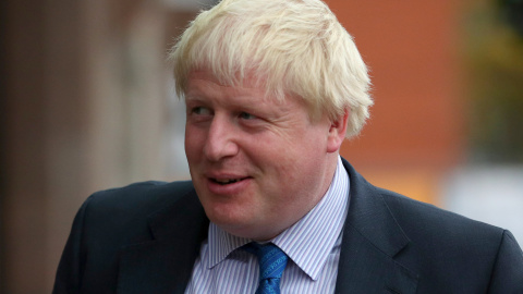 El ministro británico de Asuntos Exteriores, Boris Johnson,este domingo, antes de asistir a una conferencia del PArtido Conservador en Manchester. REUTERS/Hannah McKay