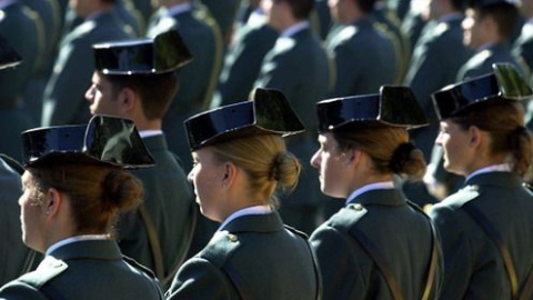 Mujeres en la Guardia Civil