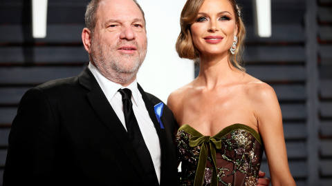 Harvey Weinstein y su mujer Georgina Chapman./REUTERS