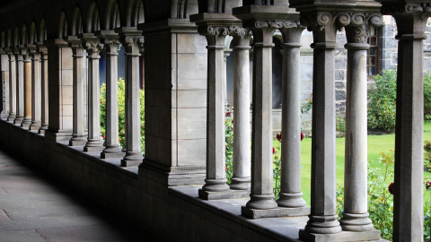 Imagen de archivo de un monasterio, a 26 de agosto de 2017.