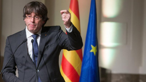 El president cesado, Carles Puigdemont. - EFE