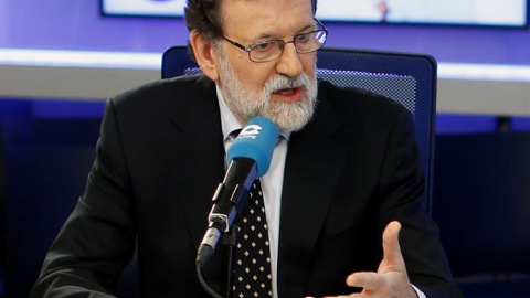 Fotografía facilitada por la Cadena COPE, del presidente del Gobierno, Mariano Rajoy. - EFE