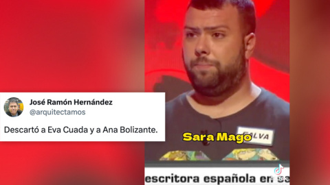 La metedura de pata de un concursante de la tele al responder "Sara Mago"