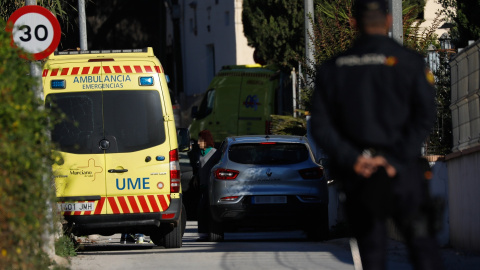 Foto de archivo, una ambulancia en la Región de Murcia