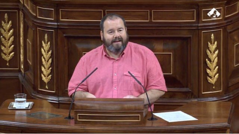 El diputado de En Comú Podem Joan Mena./ EN COMÚ PODEM