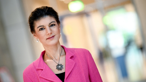 La vicepresidenta del partido alemán Die Linke, Sahra Wagenknecht, a 13 de junio de 2023.