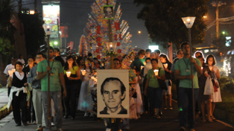 Acto de homenaje a Ellacuría en El Salvador.