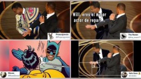 El bofetón de Will Smith a Chris Rock, en memes: "Se ha metido en otro lío. Mandarlo a Bel-Air no sirvió de nada"