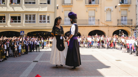 Ball geganter de la Festa Major de la Seu d'Urgell