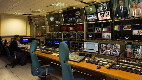 Sala de realización de TV3