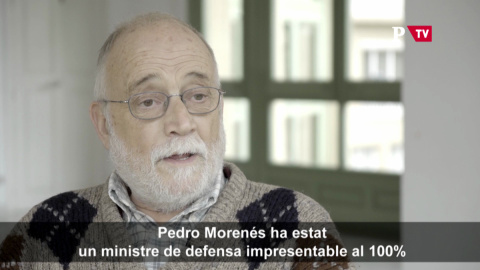 Arcadi Oliveres, sobre l'exministre Pedro MorenÃ©s