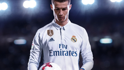 Cristiano Ronaldo, en la portada de 'Fifa 18'.