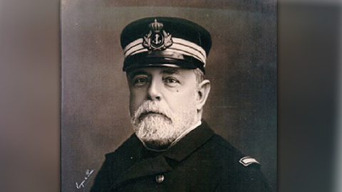 Pascual Cervera y Topete, almirante de la armada española de finales del siglo XIX.