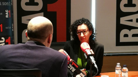 La número 2 d'ERC, Marta Rovira, en entrevista al programa El Món a RAC1 / RAC1