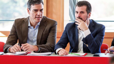 Pedro Sánchez, en Valladolid. / EFE