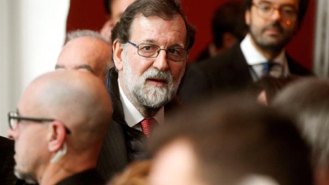 Rajoy, este viernes en una cumbre europea en Gotemburgo. EFE/ Szilard Koszticsak