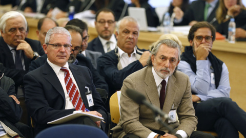 Francisco Correa durante el Juicio Gürtel. /EFE