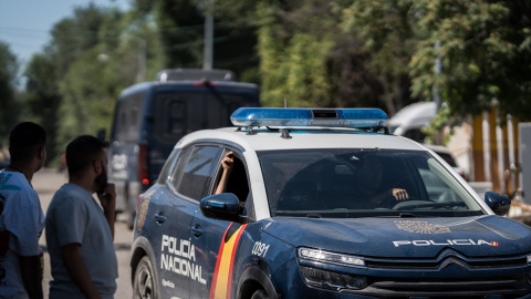 Foto de archivo, un coche de la Policía Nacional.