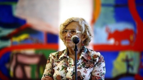 La alcaldesa de Madrid, Manuela Carmena. E.P.