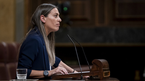 07/03/2024 La portavoz de Junts en el Congreso, Miriam Nogueras, durante una sesión plenaria en el Congreso de los Diputados, a 27 de febrero de 2024.