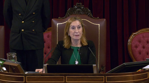 La presidenta del Congreso, Ana Pastor.