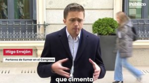 Iñigo Errejón, sobre el acuerdo de la ley de amnistía: "Hoy la legislatura es más fuerte"