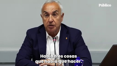 El discurso del presidente del COE: "Rubiales debía haber planteado su dimisión"