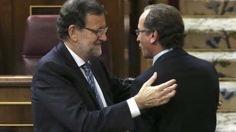 Mariano Rajoy y Alfonso Alonso, en una foto de archivo. / EFE