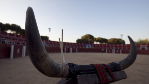 Imagen de la escuela taurina de El Batán, en la Casa de Campo de Madrid.-Reyes Sedano