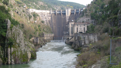 Central hidroeléctrica de Santo Estevo (Ourense)