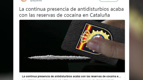 Un juzgado de Barcelona investiga a El Jueves por su publicación sobre la Policía Nacional.