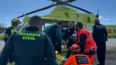 Accidente autocar en Mallorca