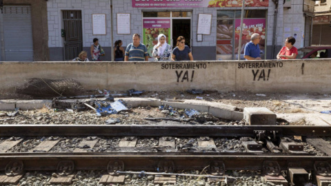 Imagen de las vías del tren. EFE