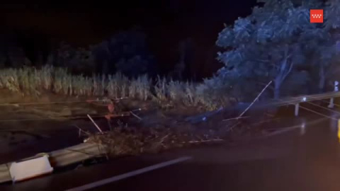 Los Bomberos se movilizan durante la madrugada para paliar los efectos de la DANA en Madrid