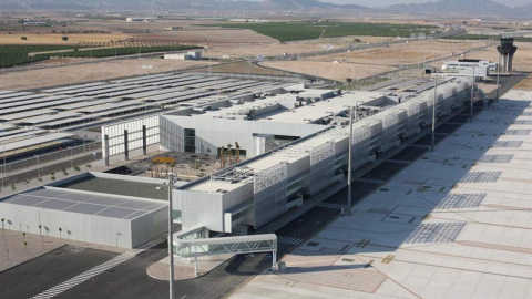 Imagen del aeropuerto de Murcia. (EP)