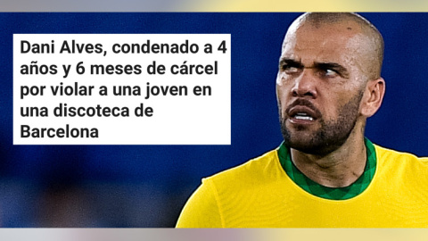 Dani Alves en una imagen de archivo de 2021.- EUROPA PRESS