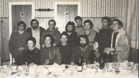 11/3/24 Celebración en el restaurante El Mundial, de Fene, después de la salida de la cárcel.