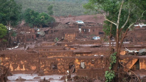 Se cumplen dos años del accidente de Samarco, la mayor tragedia medio ambiental de Brasil. EFE/Neno Vianna