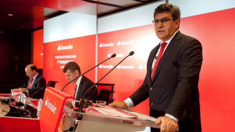 El consejero delegado de Banco Santander, José Antonio Álvarez E.P.