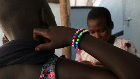 El centro de MSF presta atención física y psicológica a las víctimas de la violencia sexual en Sudán del Sur. Fotografía: Pablo L. Orosa