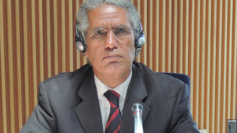 El ministro de Exteriores saharaui, Mohamed Salem Uld Salek.