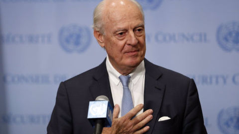 El enviado especial de la ONU para el Sáhara Occidental, Staffan de Mistura, en una foto de archivo.