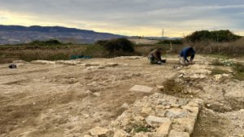 Surten a la llum les restes d'una casa de l'època romana de grans dimensions a Isona