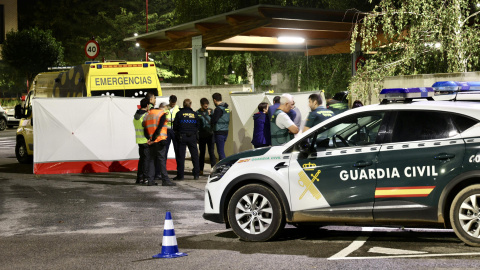 Fotografía del atropello múltiple en el centro de salud de Haro (La Rioja)